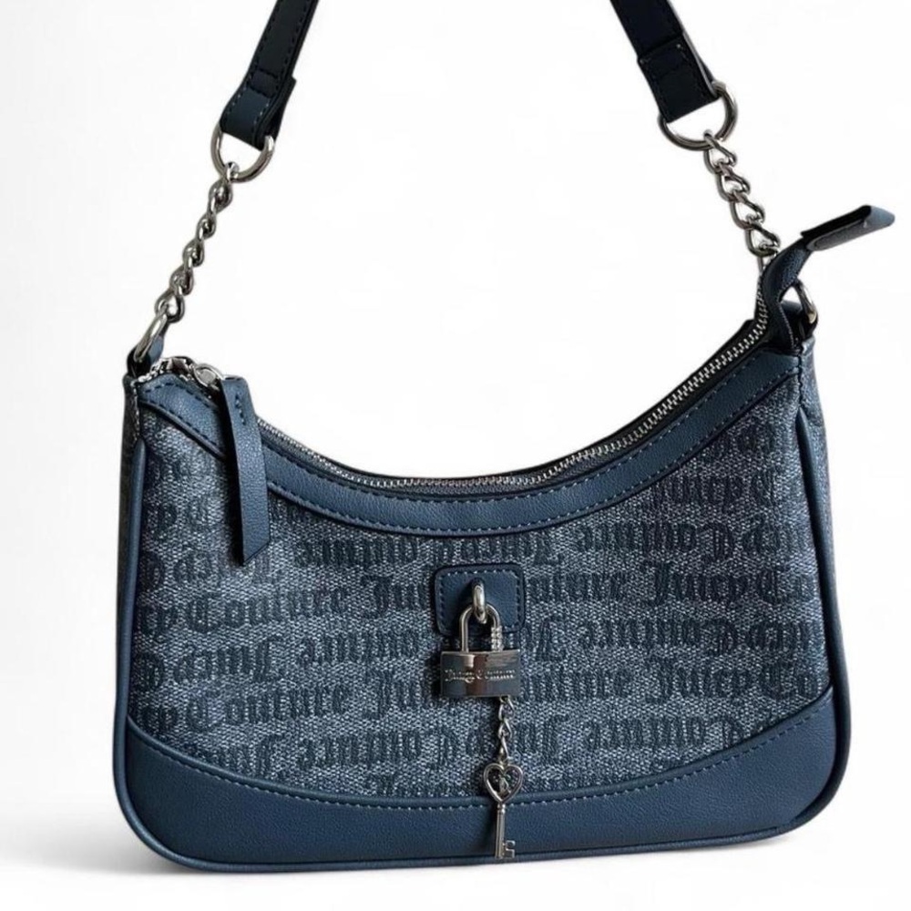 Juicy Couture Eastside Westside Blue Shoulder Bag